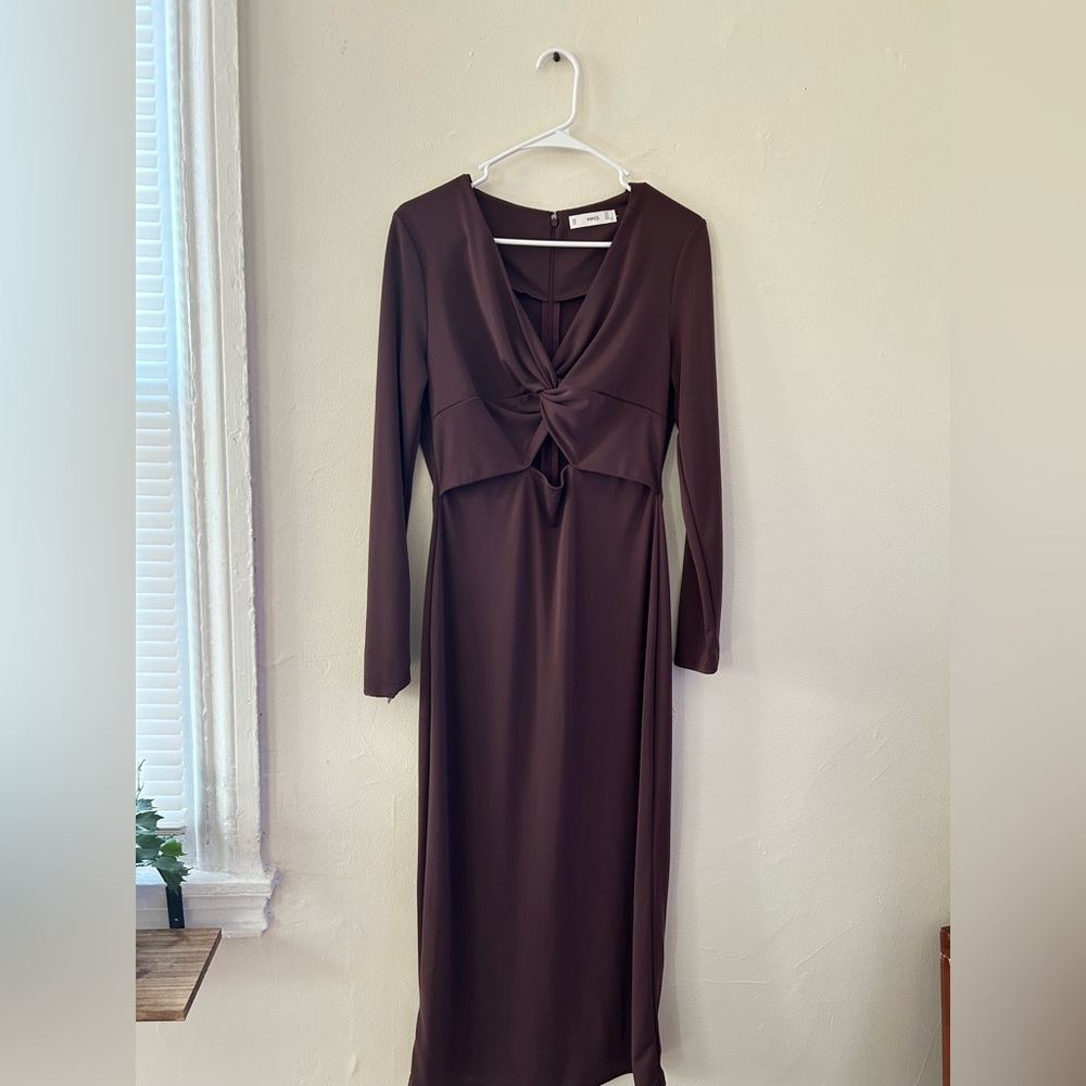 MANGO Women’s Formal Dress| Long sleeve | Size 8